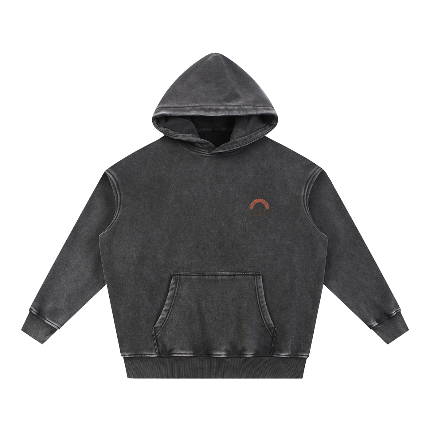 Snow Wash Fleece Oversize CDP Hoodie