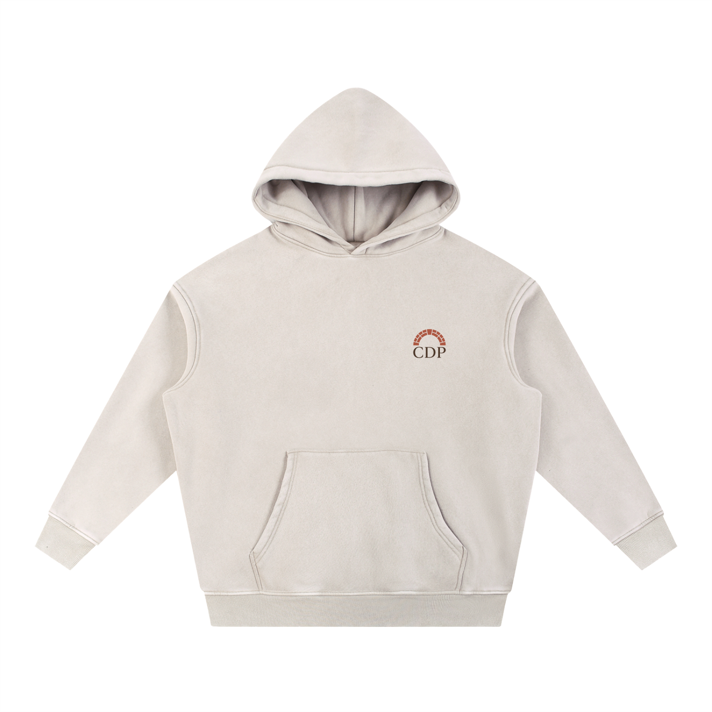 Snow Wash Fleece Oversize CDP Hoodie